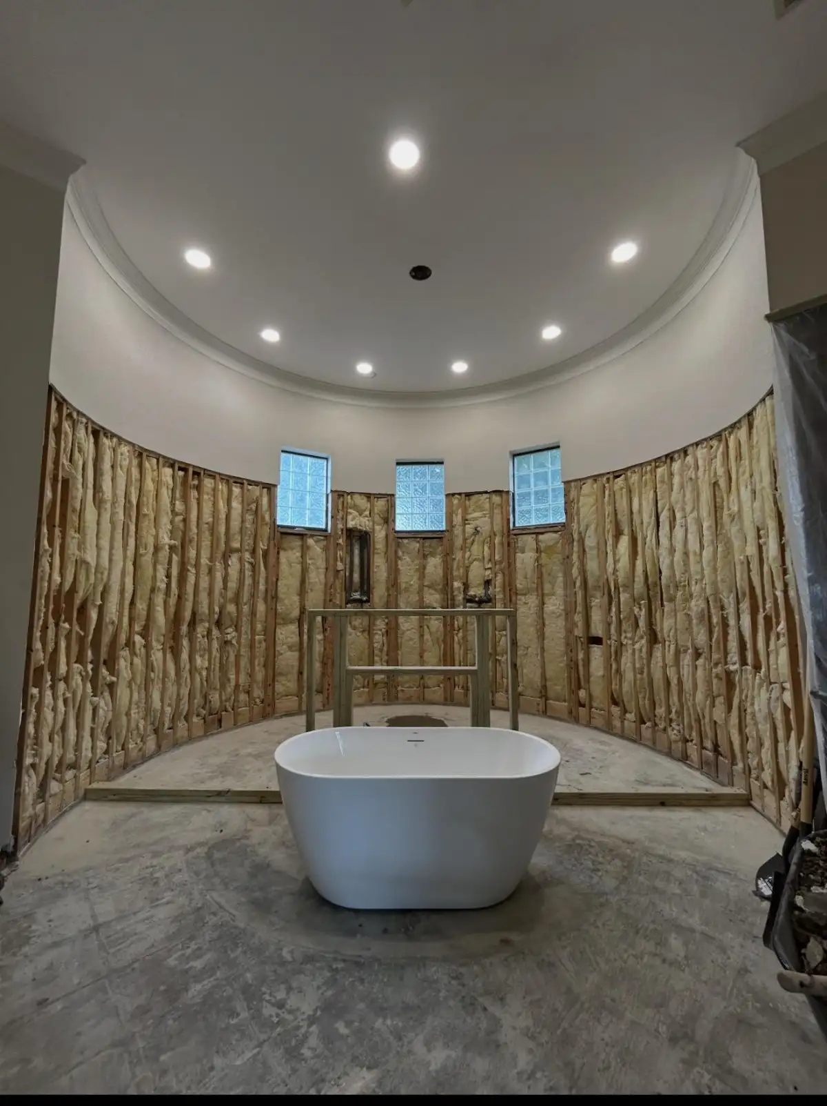 Fort Worth bathroom remodeling with updated tile, vanity, and shower finishes